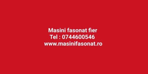 Masini Fasonat