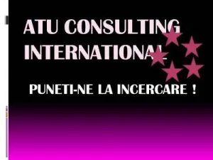ATU CONSULTING INTERNATIONAL