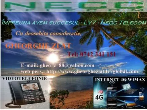 Colaborare in telecomunicatii si internet 4g - oportunitate unica - Imaginea 1