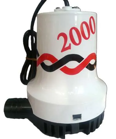 Pompa santina 2000 GPH 12V  - Imaginea 2
