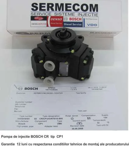 Pompa injectie BOSCH pentru Mercedes clasa C, E, Vito, Viano, Sprinter - Imaginea 1