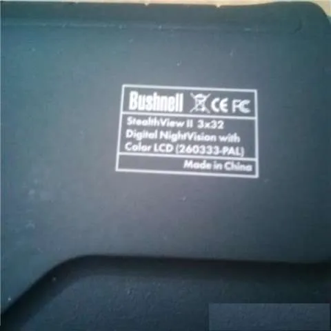 Dispozitiv night vision Bushnell 3X32 COLOR aproape nou, - Imaginea 1