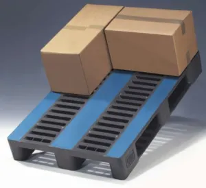 Paleti plastic pentru sarcini grele ranforsati cu profile