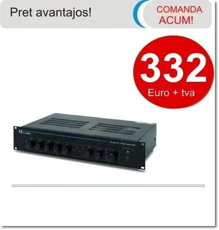 Mixer amplificator 120W + 4 Intr. Mic - Imaginea 1