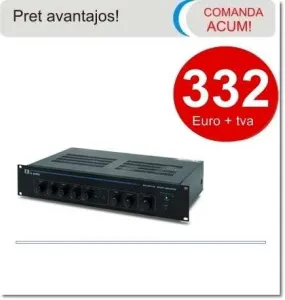 Mixer amplificator 120W + 4 Intr. Mic