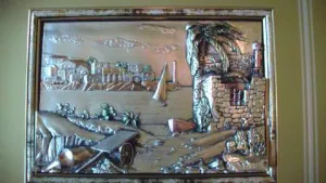 Vand tablou din argint 925 LM Italia