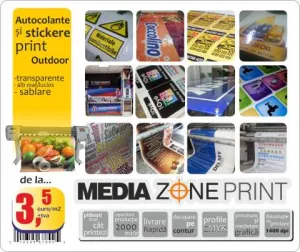 Super Pret autocoalant printat de exterior!