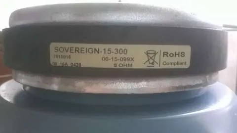 2 Difuzoare Fane Sovereign 15- 300 - Imaginea 3