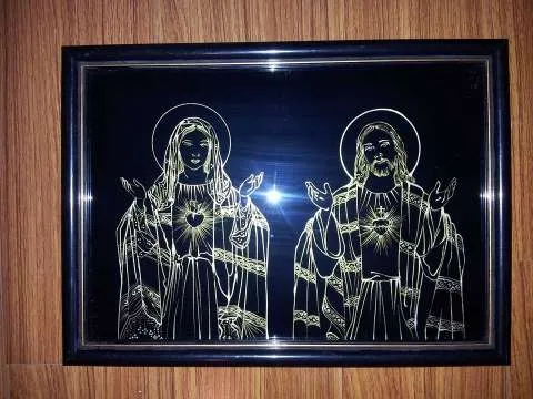 vand icoana pe sticla, lemn, panza - Imaginea 1