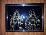 vand icoana pe sticla, lemn, panza - Miniatura 1