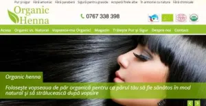 Organic Henna Romania Vopsea de Par