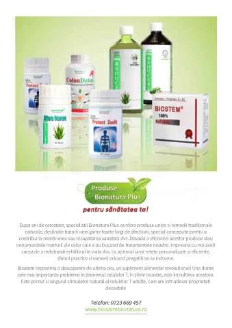 PromoÈ›ia lunii la BIONATURA PLUS È™i noi produse: RAIN SOUL, EDEN LINE, ASEA, GRAVIO - Imaginea 1