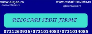  RELOCARI SEDII FIRME