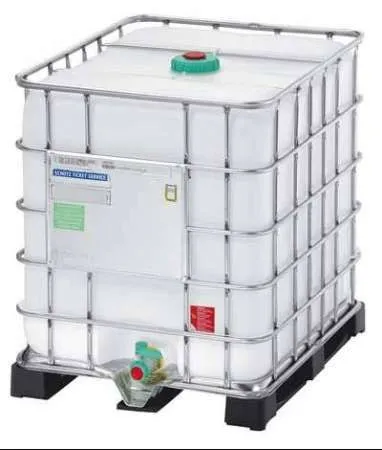 Containere cubice, cu grilaj metallic, de 1000l, tip IBC, reconditionate - Imaginea 1