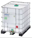Containere cubice, cu grilaj metallic, de 1000l, tip IBC, reconditionate - Miniatura 1