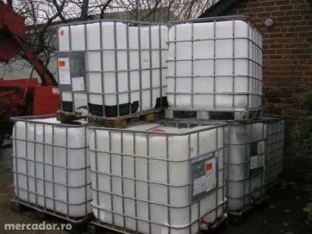 Containere cubice, cu grilaj metallic, de 1000l, tip IBC, reconditionate - Imaginea 3