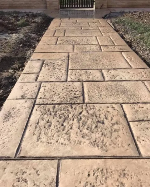 Beton amprentat