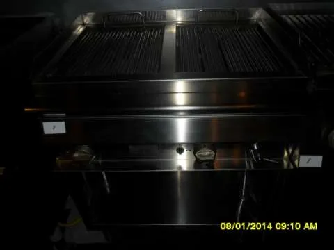 Gratar cu apa 2 zone de pregatire marca Giorik - Imaginea 1