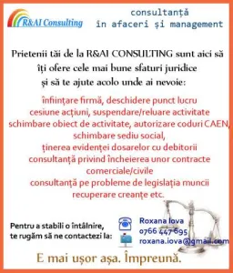 Infiintare firma(PFA,SRL,II,