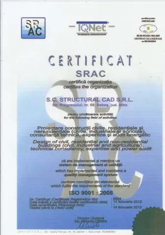 CERTIFICATE PERFORMANTA ENERGETICA - Imaginea 1