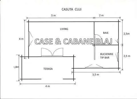 Case din lemn , case de vacanta, casute de gradina - Casuta Cluj - Imaginea 4