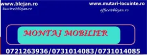  Montaj Mobilier