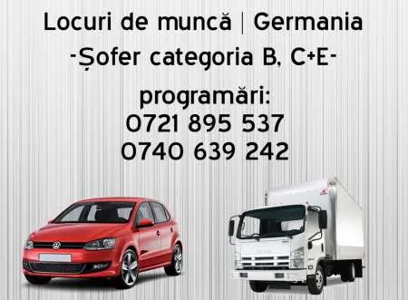 Sofer categoria B, C+E in Germania.  - Imaginea 1