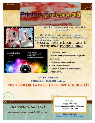 Invitatii nunta, carti de vizita! - Imaginea 1