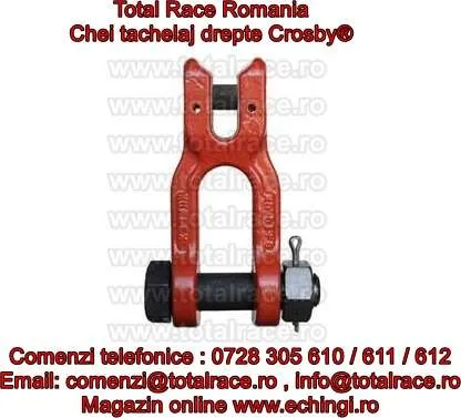 Chei tachelaj drepte CrosbyÂ® Total Race - Imaginea 3