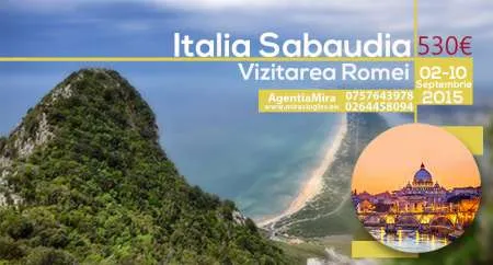 Vacanta la mare in Italia â€“ Sabaudia in perioada 02 â€“ 10 Septembrie 2015  - Imaginea 1