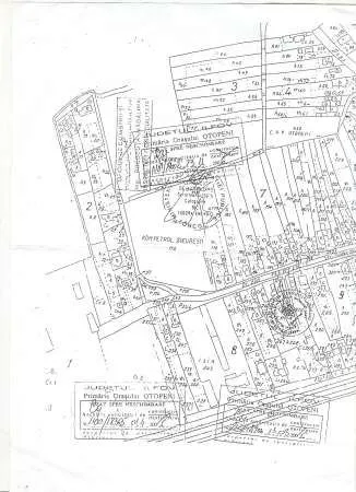 OTOPENI - T. Vladimirescu, teren 1400 mp D = 17. 70 ml - Imaginea 2