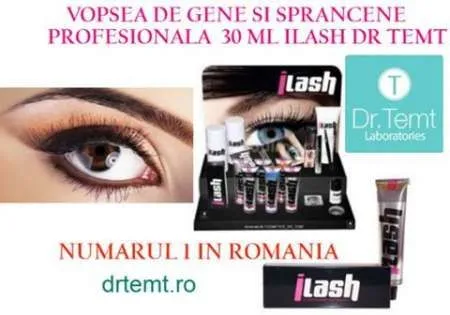 VOPSEA DE GENE SI SPRANCENE PROFESIONALA 30 ML ILASH DR. TEMT - Imaginea 2