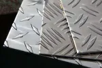 Tabla si banda aluminiu lisa (neteda) sau striata - Miniatura 2