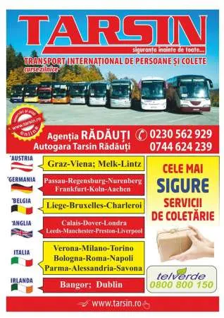 TARSIN - Transport international de persoane si colete  - Imaginea 3