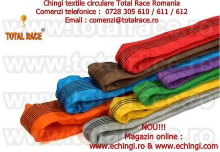 Chinga textila de ridicare cu ochi   - Imaginea 1