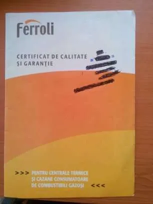Vand Centrala Termica gaz cu Tiraj Fortat "FERROLI"30KW - Imaginea 3