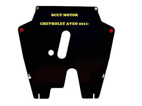 Scut motor din otel Chevrolet Aveo - Imaginea 1