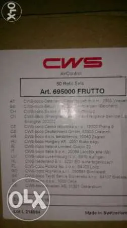 Odorizant CWS Frutto Guma Turbo 100% Original - Imaginea 3
