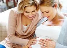  Mama surogat  si FIV cu ovocite  donate