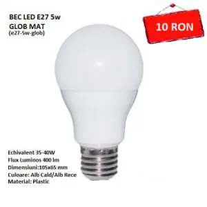 Becuri LED e27