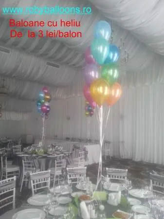 Decoratiuni cu baloane - Baloane cu heliu - Imaginea 4