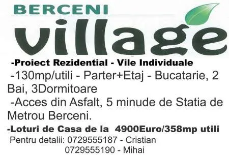 Comuna Berceni-Diferite suprafete de teren - Imaginea 1