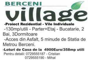 Comuna Berceni-Diferite suprafete de teren