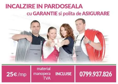 Incalzire in pardoseala Rehau la Super Oferta - Imaginea 1