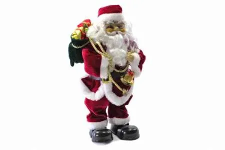 Mos Craciun - canta si danseaza - 35 cm inaltime - Imaginea 1