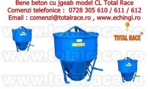 Bene de macara pentru beton
