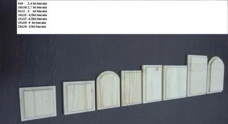 diverse forme din lemn pentru pictat sau decorat - Imaginea 1