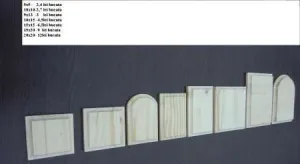 diverse forme din lemn pentru pictat sau decorat