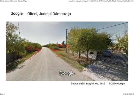 Vand  terenuri  in sat Olteni (DÃ¢mboviÈ›a) - Imaginea 2