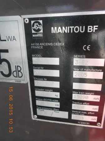 Motostivuitor marca MANITOU  MODEL MC 30  - Imaginea 6